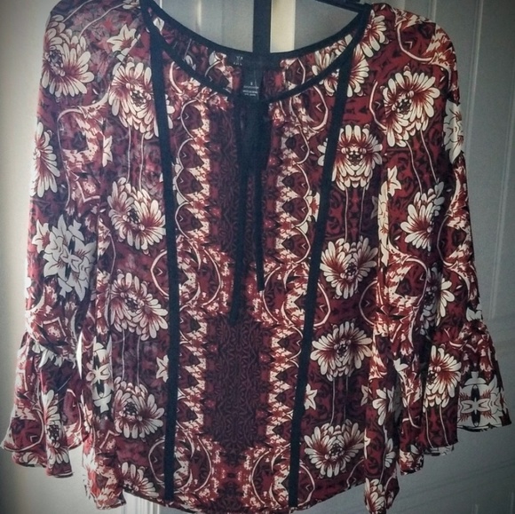 INC International Concepts Tops - INC Print Top - New